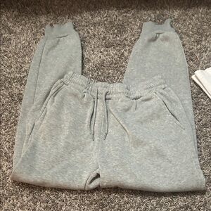 Womens Cozy Drawstring Sweatpants - Light Gray